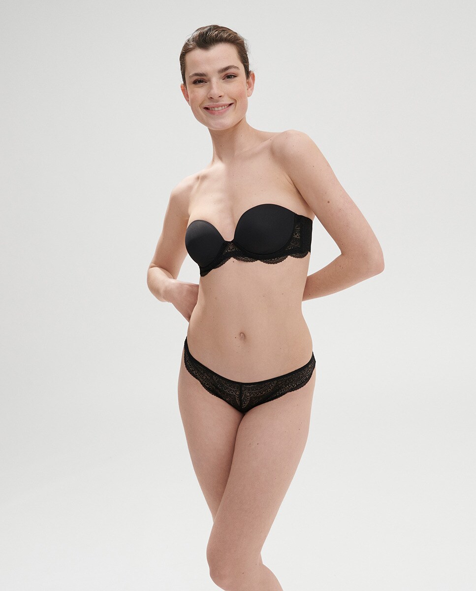 Sujetador bandeau Karma con aro - Simone Pérèle - Negro Negro-3
