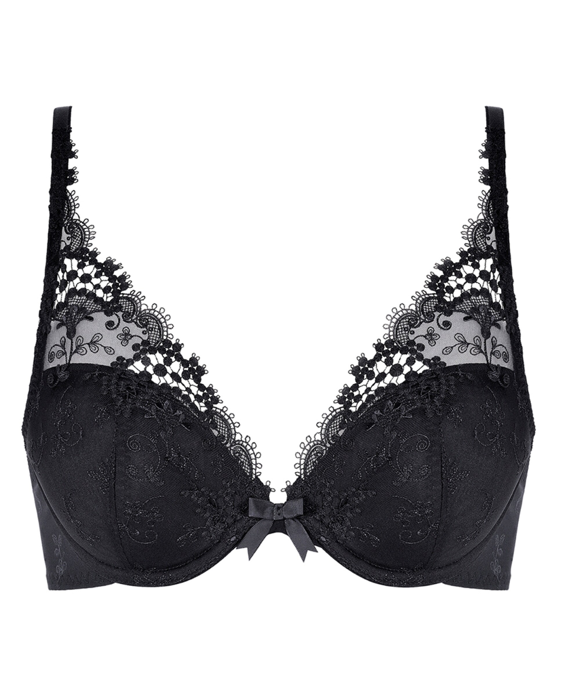 Soutien Push-Up Triangular Caresse Preto-3
