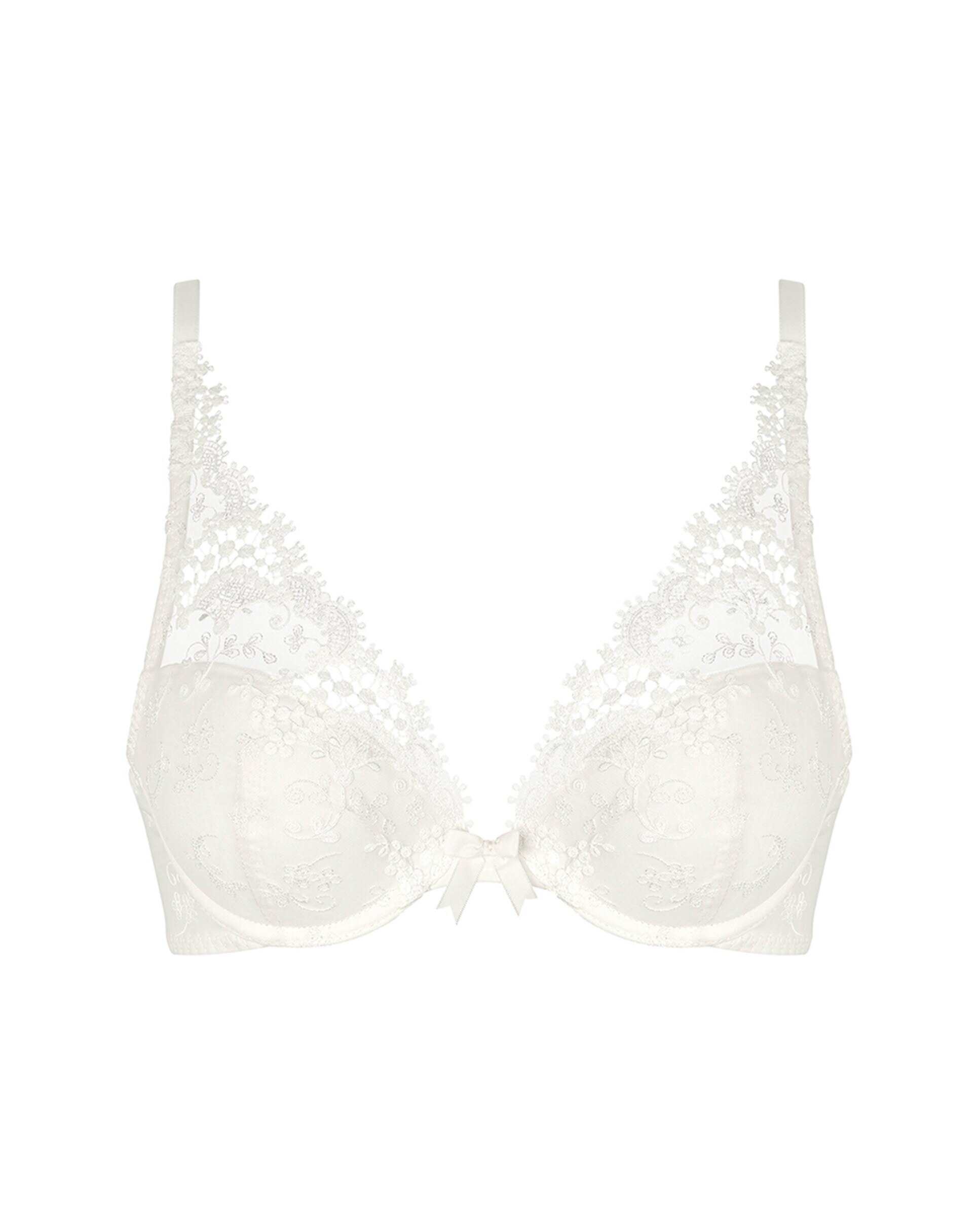Soutien Push-Up Triangular Caresse Cru-5