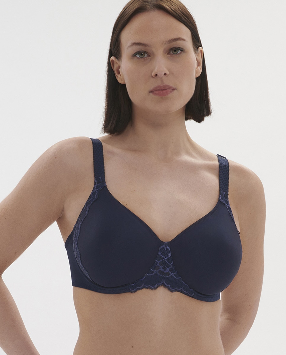 Soutien de mulher Simone Pérèle de capacidade redutor Azul-marinho-1
