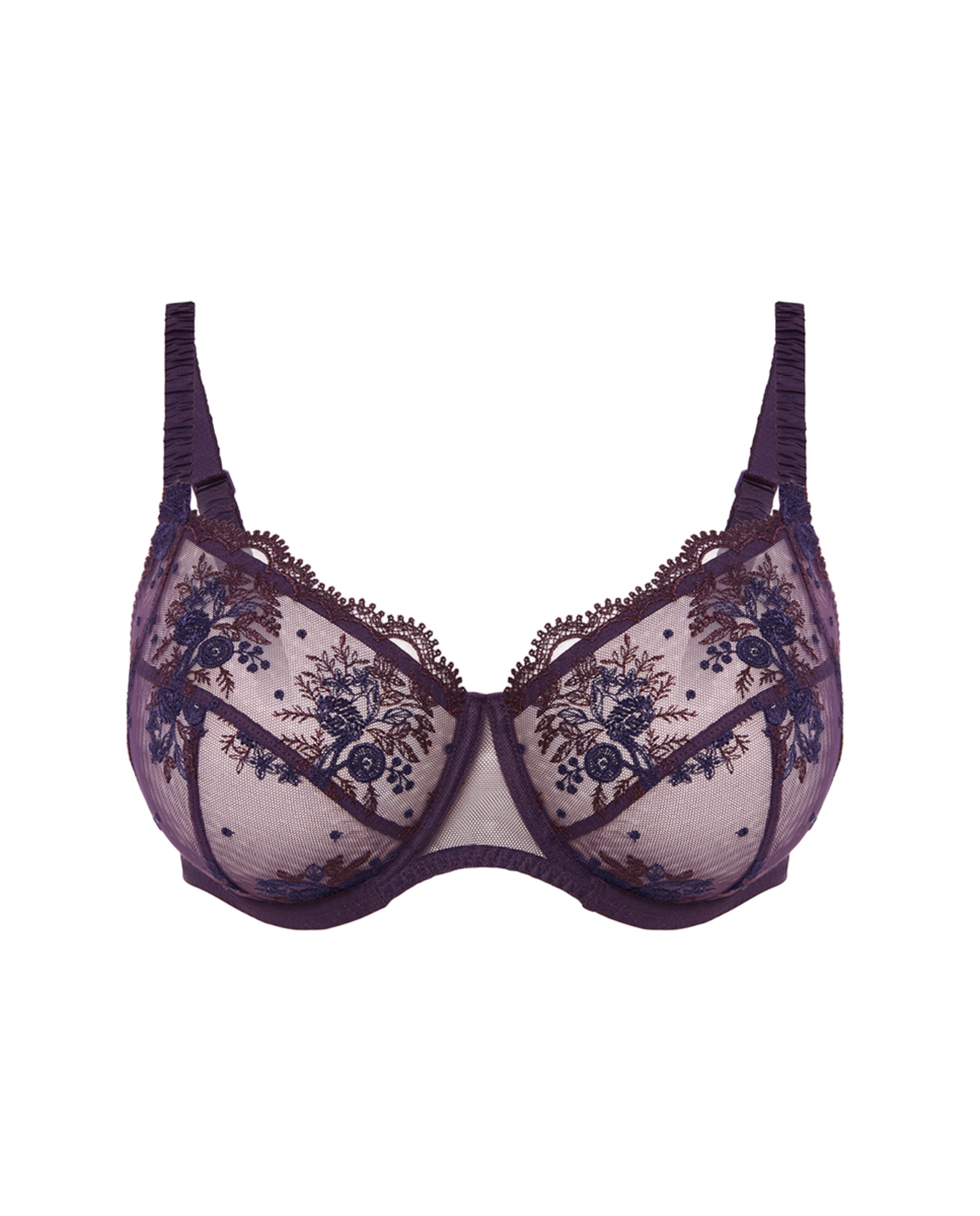 Sujetador con aro gran capacidad - Simone Pérèle - Blanco Morado-7
