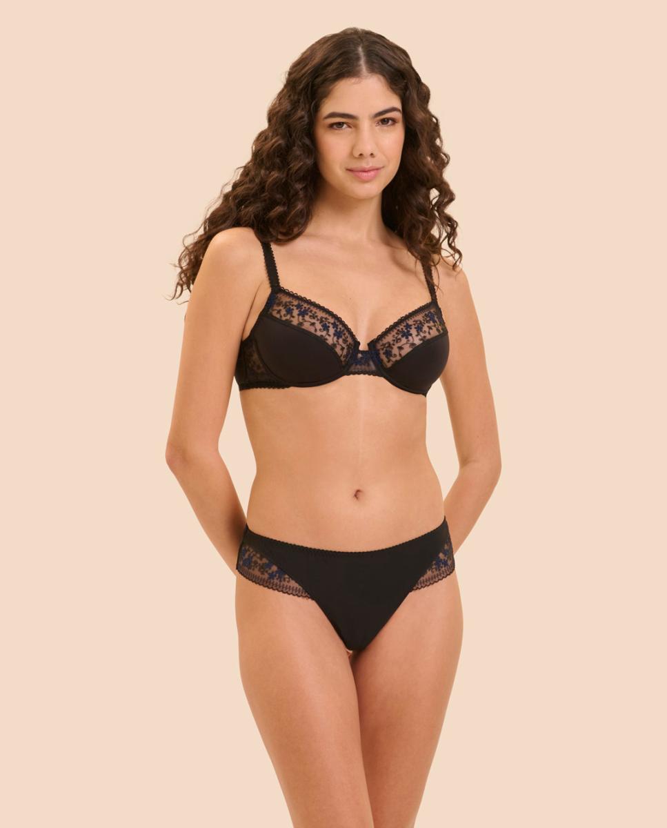 Sutiã Con Aros Preto-7