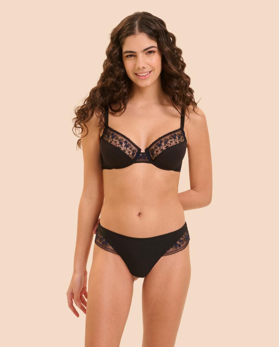 Sutiã Con Aros Preto-12