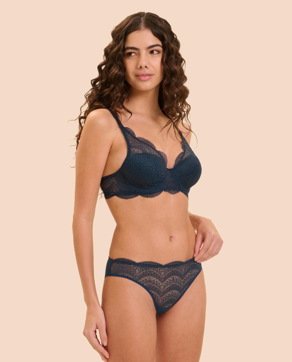 Sujetador Con Aros Padding 3D - Simone Pérèle - Azul marino Azul marino-4