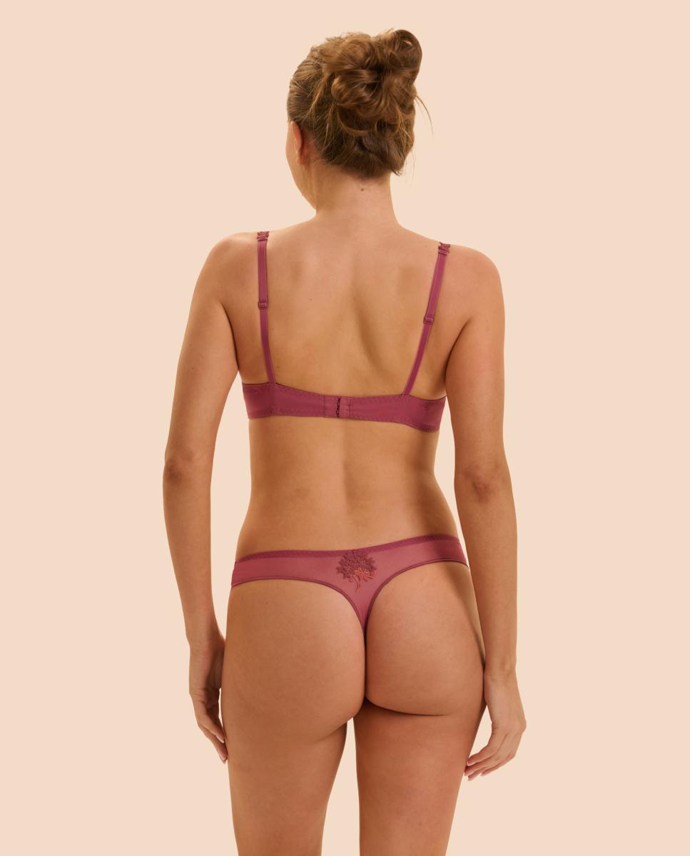 Soutien com Aros Balconette Rosa-2