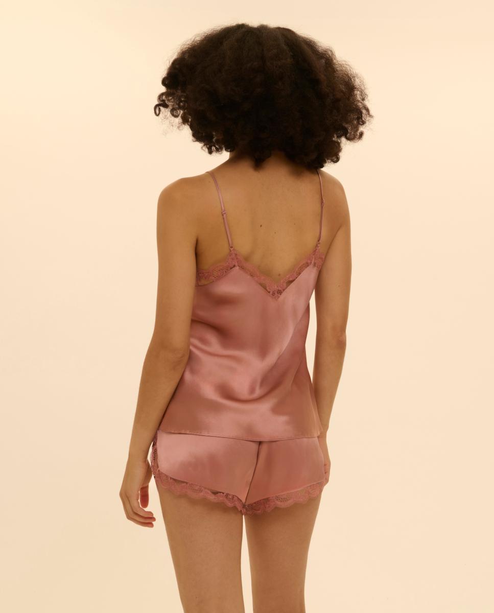 Top com Bordados Rosa-2