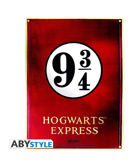 Imagem 0 de Placa Parede Anden Harry Potter 9 e 3/4