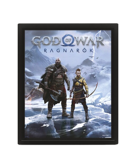 Imagem 0 de Quadro God of War Ragnarok