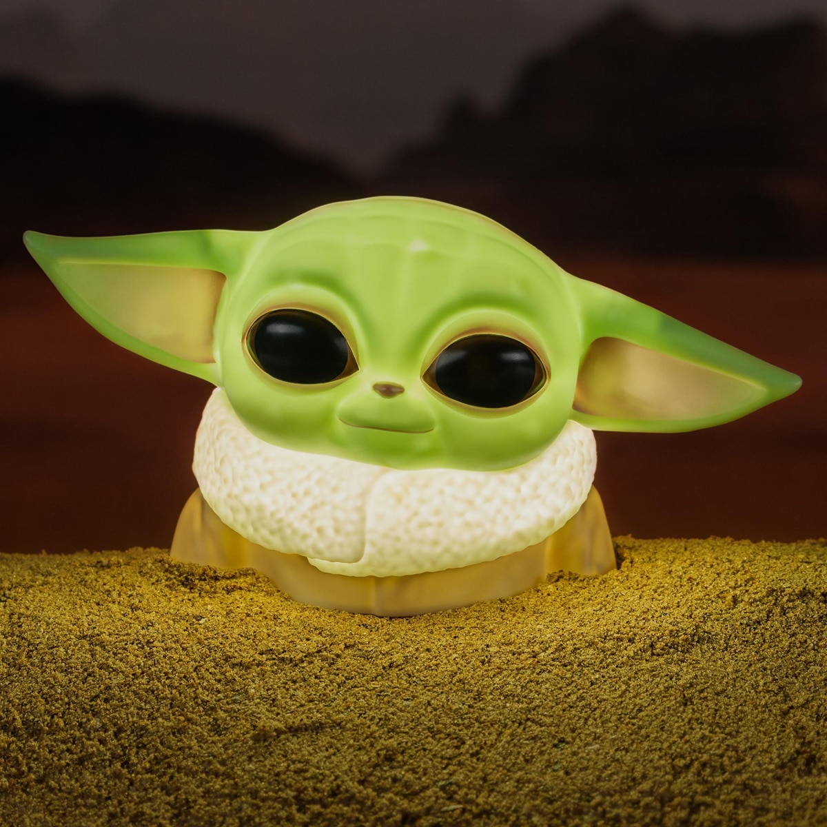 Candeeiro Led Star Wars The Mandalorian The Child ''Baby Yoda'' 4