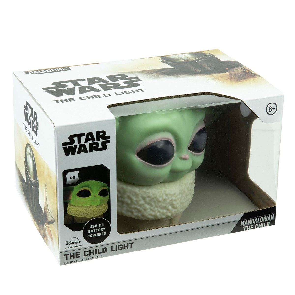 Candeeiro Led Star Wars The Mandalorian The Child ''Baby Yoda'' 5