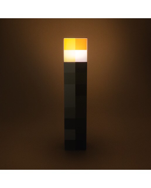 Candeeiro 3D Tocha para Mesa/Parede Minecraft 8