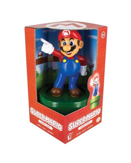 Candeeiro 3D Mario Tubagem Mario Bros 2