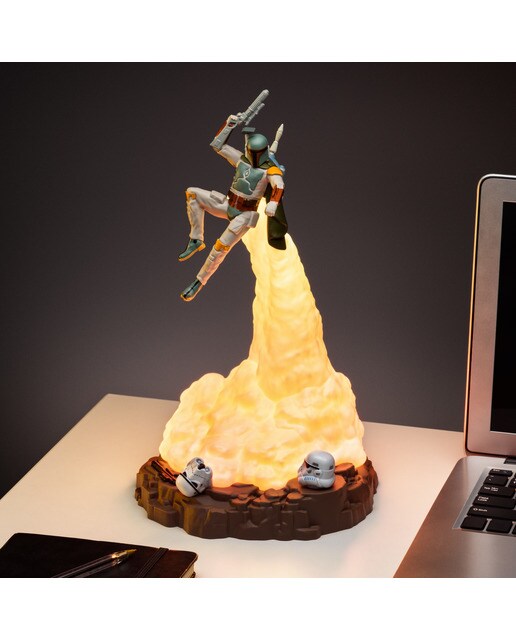 Candeeiro Diorama Boba Fett Star Wars 4
