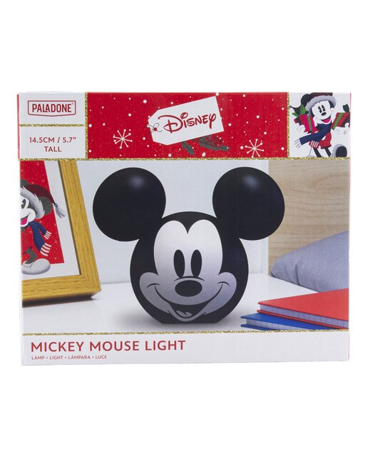 Candeeiro 3D Cabeça Mickey Mouse Disney 4