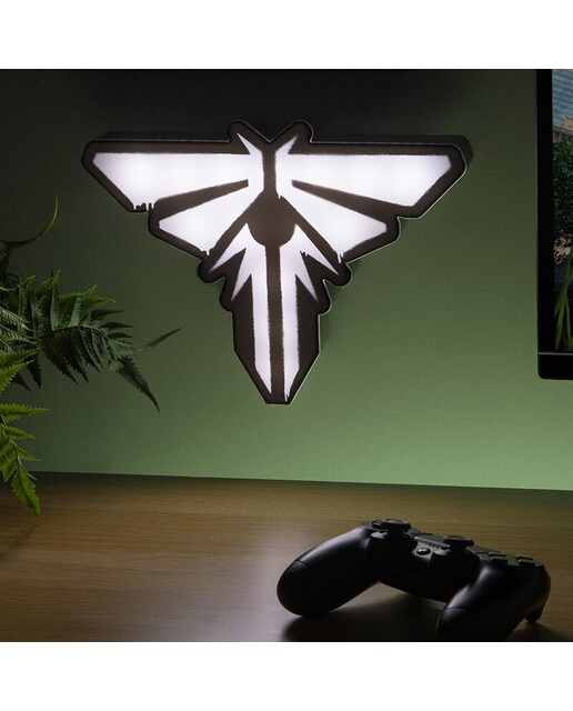 Lâmpada 3D com o logótipo dos pirilampos de Paladone dos EUA 5
