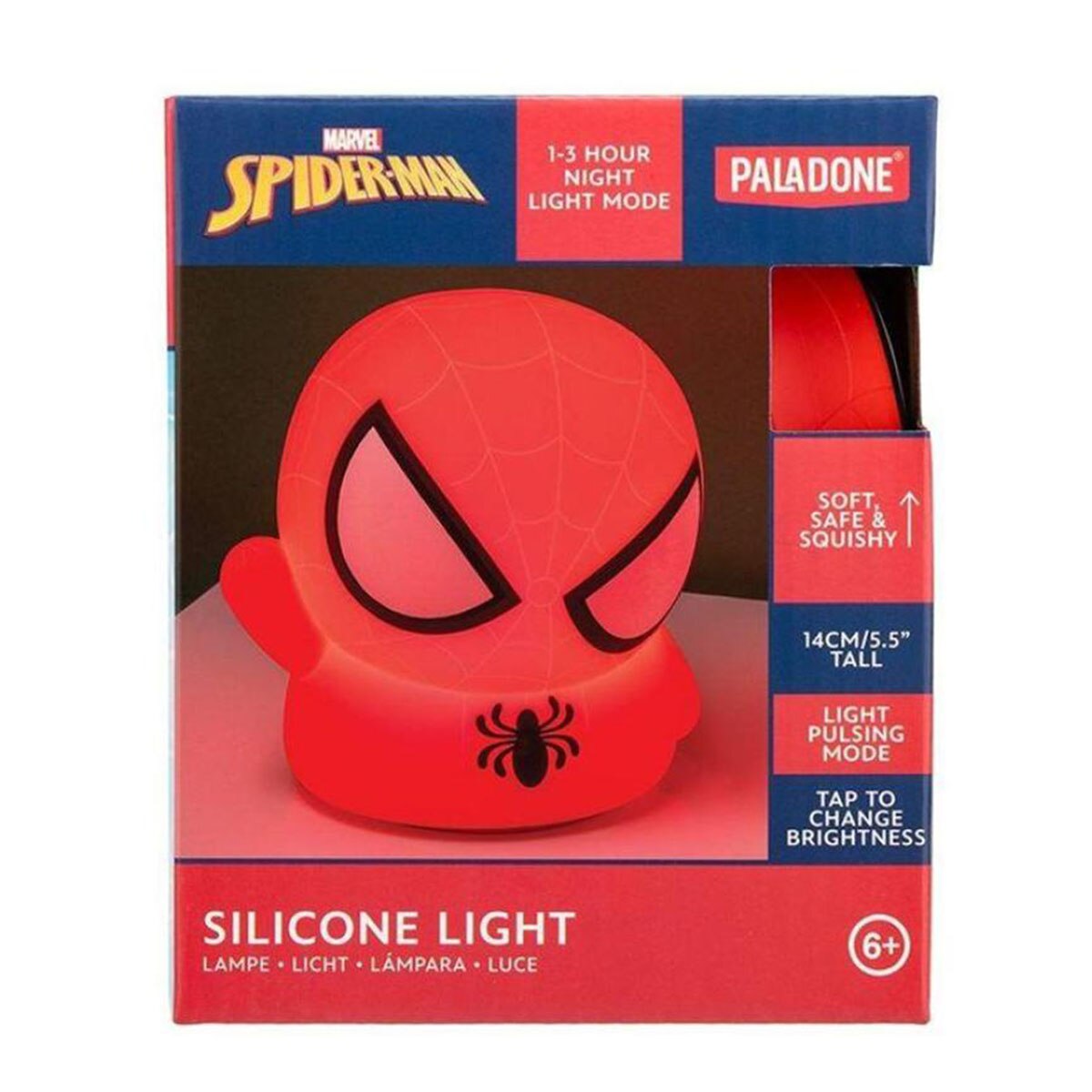 Candeeiro silicone 3D Spiderman Marvel Spiderman 5