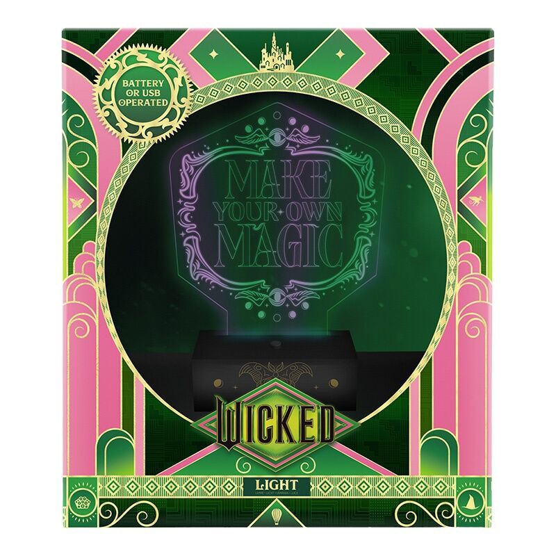 Candeeiro acrílico Elphaba Wicked 4