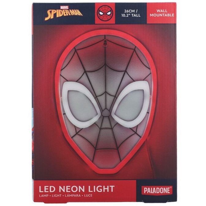 Candeeiro LED neón Spider-Man Marvel 4