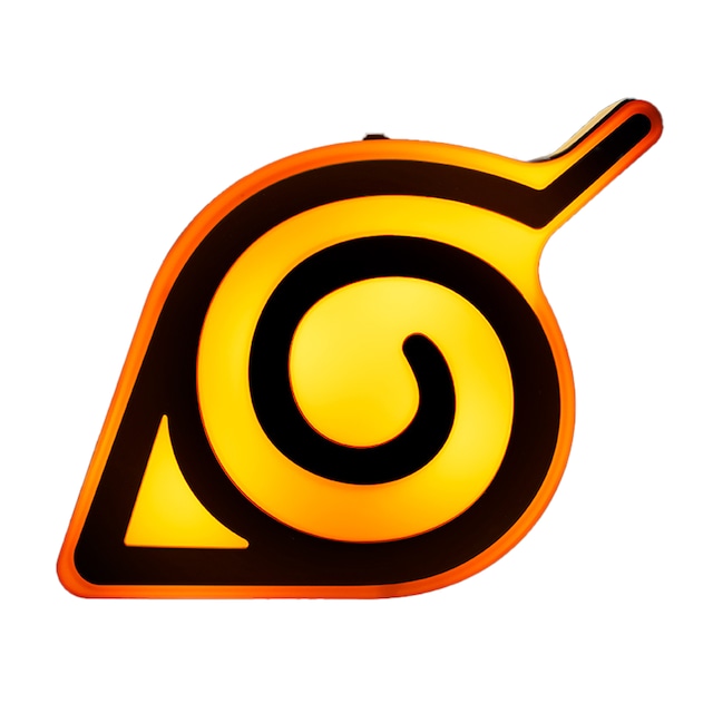 Imagem 0 de Candeeiro 3D Konoha Naruto Abysse Corp