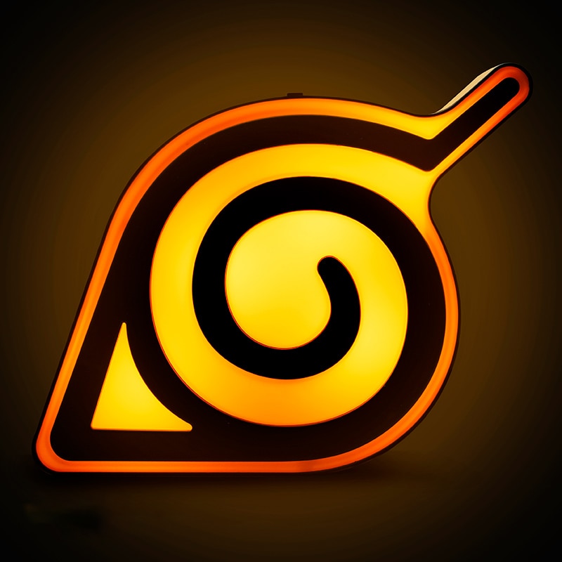 Candeeiro 3D Konoha Naruto Abysse Corp 2