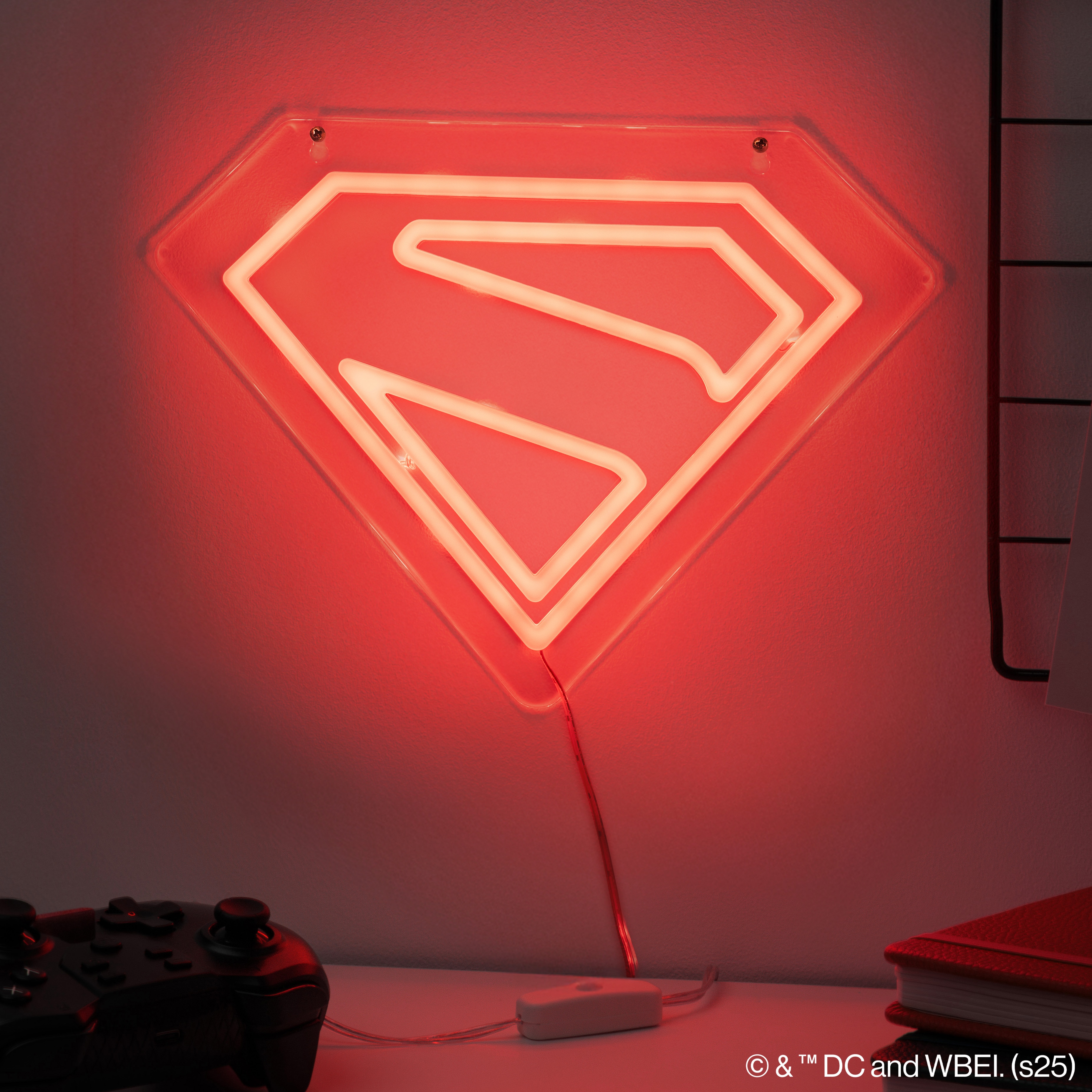 Luz de parede néon LED Superman SUPERMAN 6