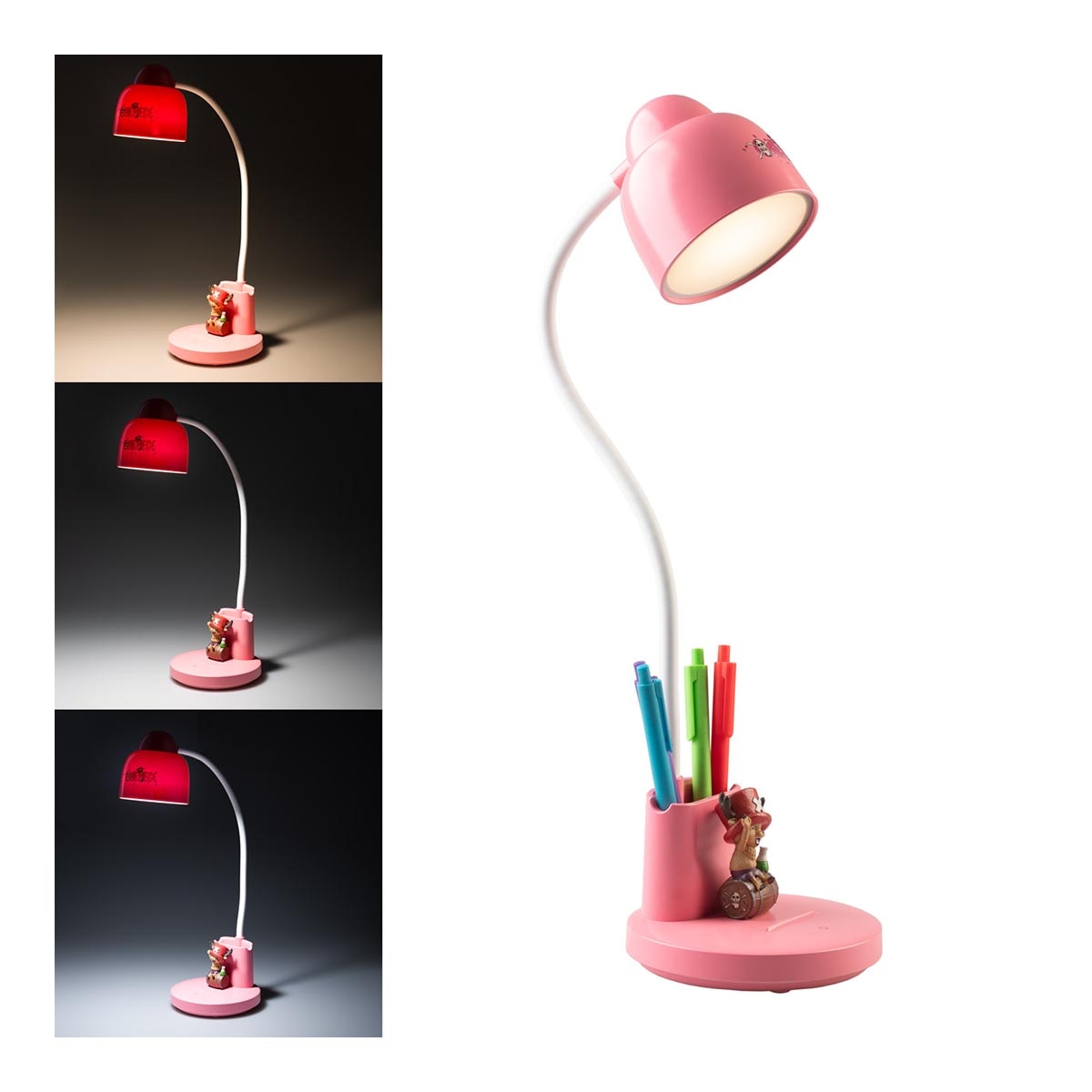 Candeeiro Flexo One Piece Netflix Rosa-3