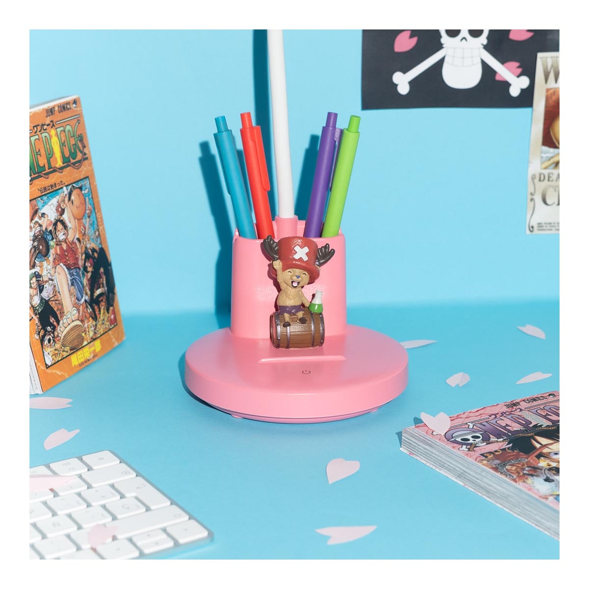 Candeeiro Flexo One Piece Netflix Rosa-6