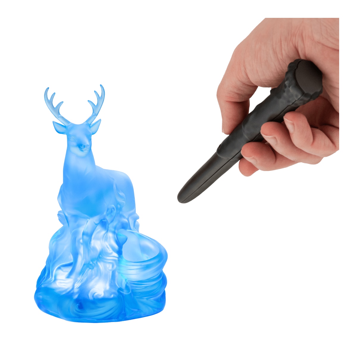 Candeeiro Patronus Comando Varita Harry Potter Paladone Azul-2