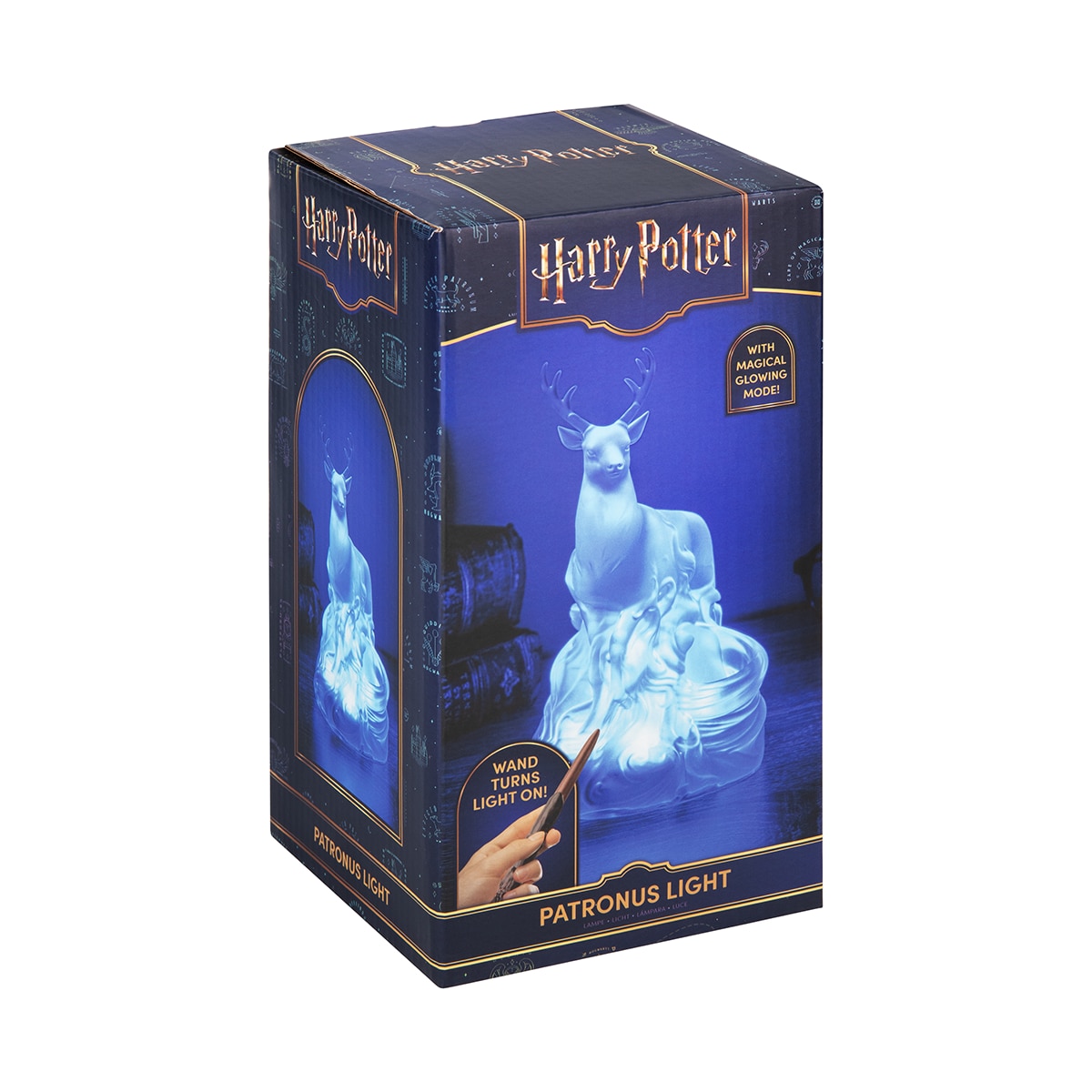 Candeeiro Patronus Comando Varita Harry Potter Paladone Azul-6