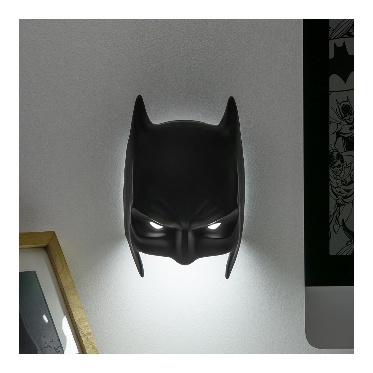Lámpara Batman Mask Light Dc Comics Batman Paladone Negro-5