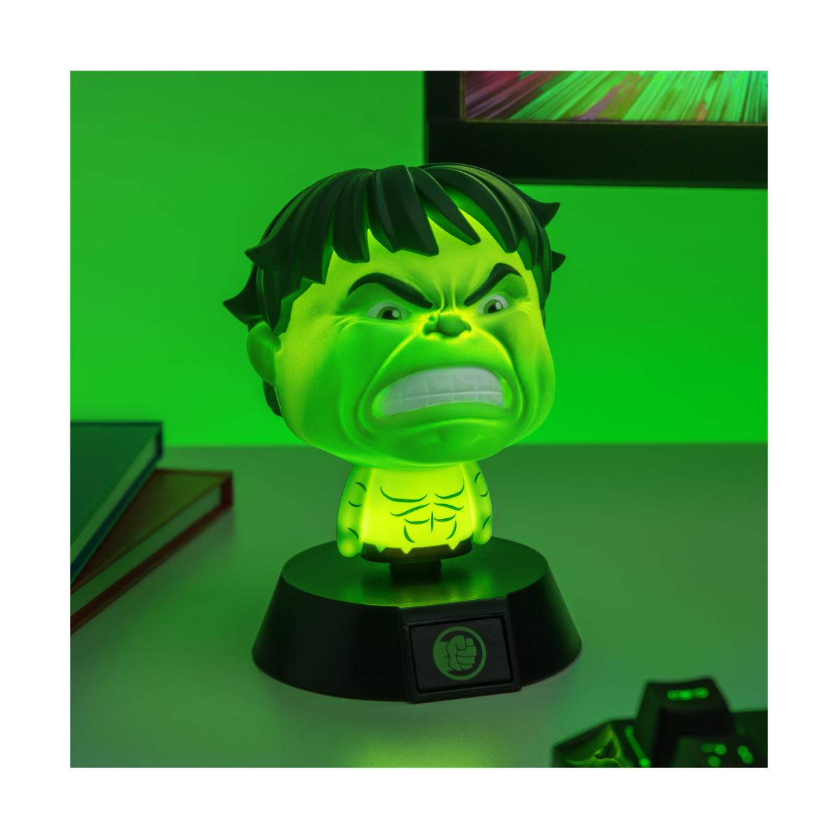 Imagen 3 de Lámpara Icon Light Hulk Marvel Hulk Paladone Verde