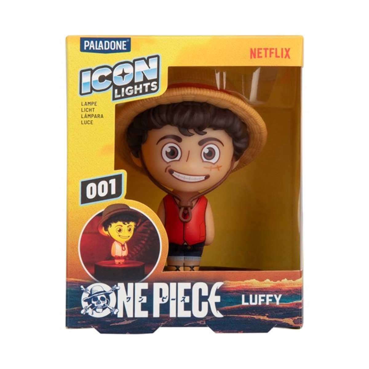 Icon light Luffy D Monkey One Piece Paladone 2