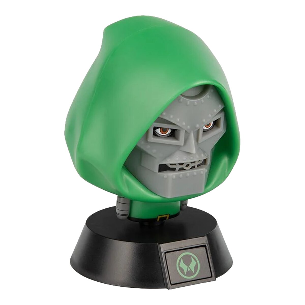 Luz de Ícone Dr. Doom Marvel Lâmpada dos Vingadores 3