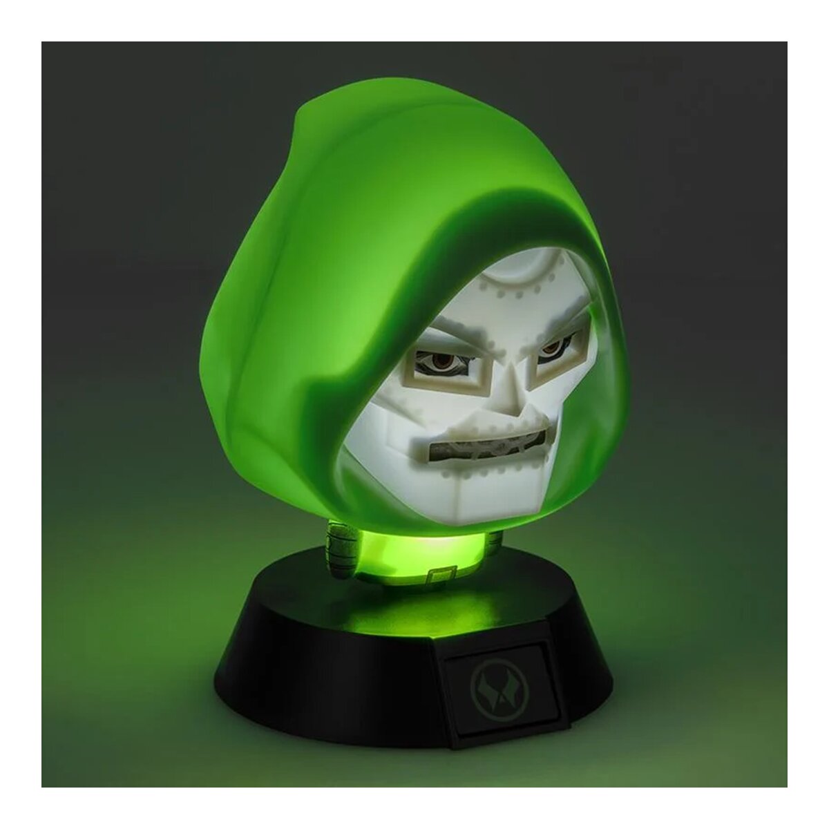 Luz de Ícone Dr. Doom Marvel Lâmpada dos Vingadores 4