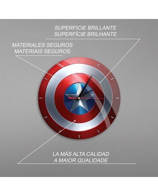 Relógio Marvel Capitão América 2