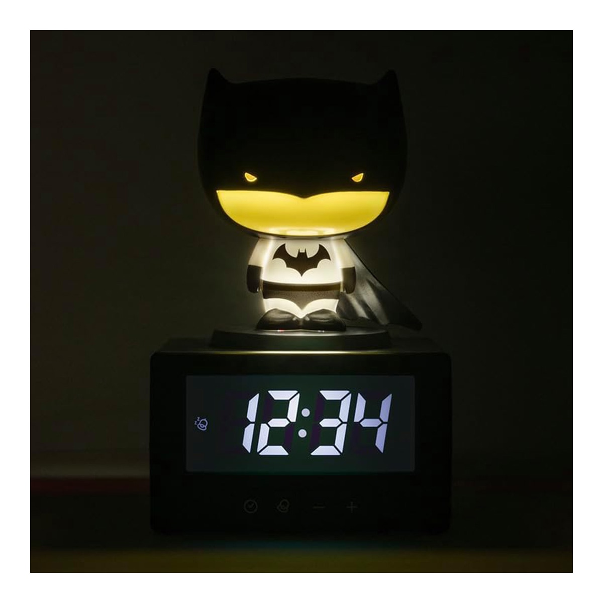 Relógio Alarme Batman Dc Comics Batman Paladone Vermelho-2