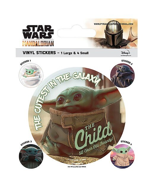 Vinilos De Decoración Star Wars The Mandalorian Baby Yoda