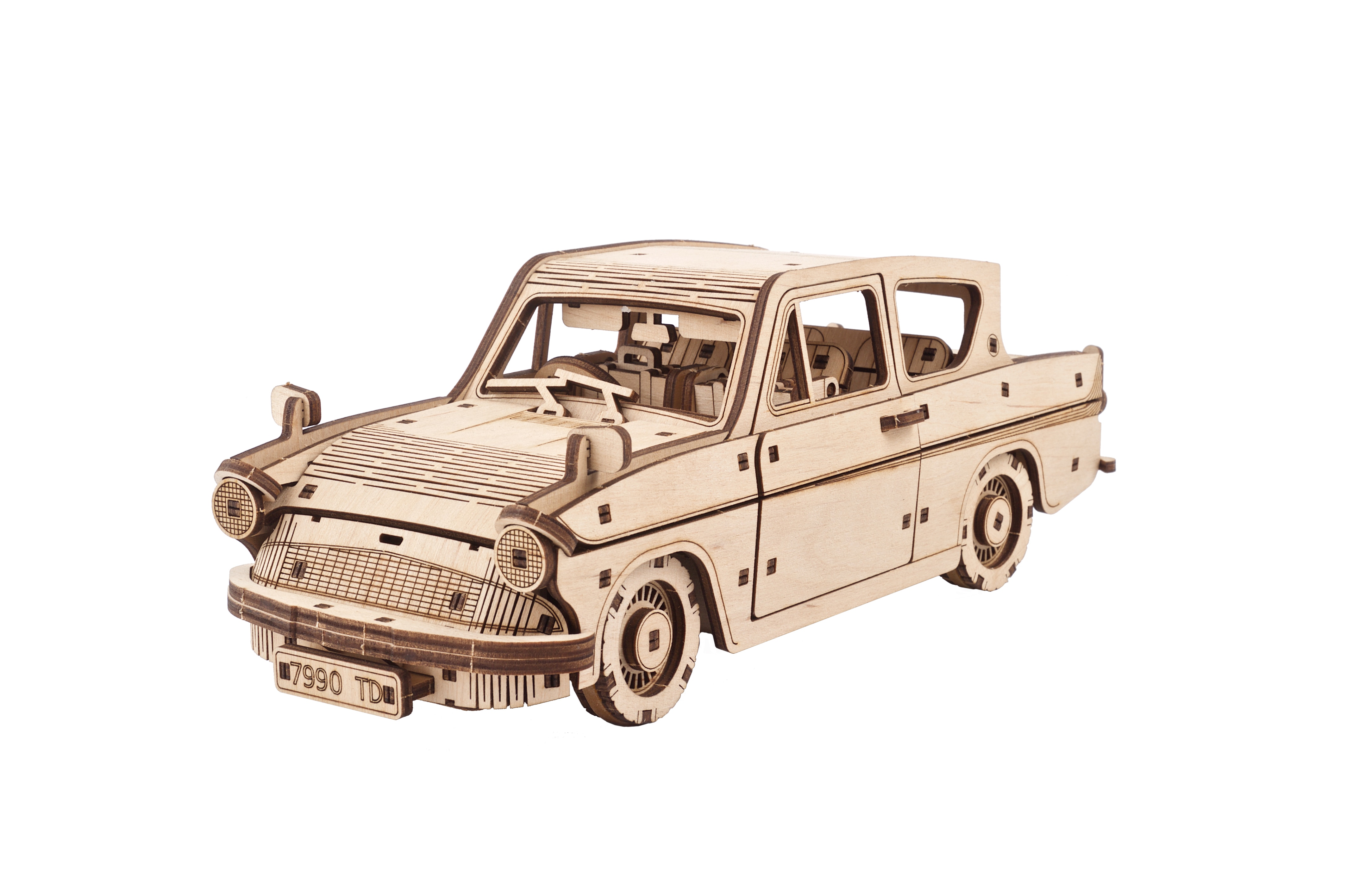 Maquete Flying Ford Anglia Harry Potter 3