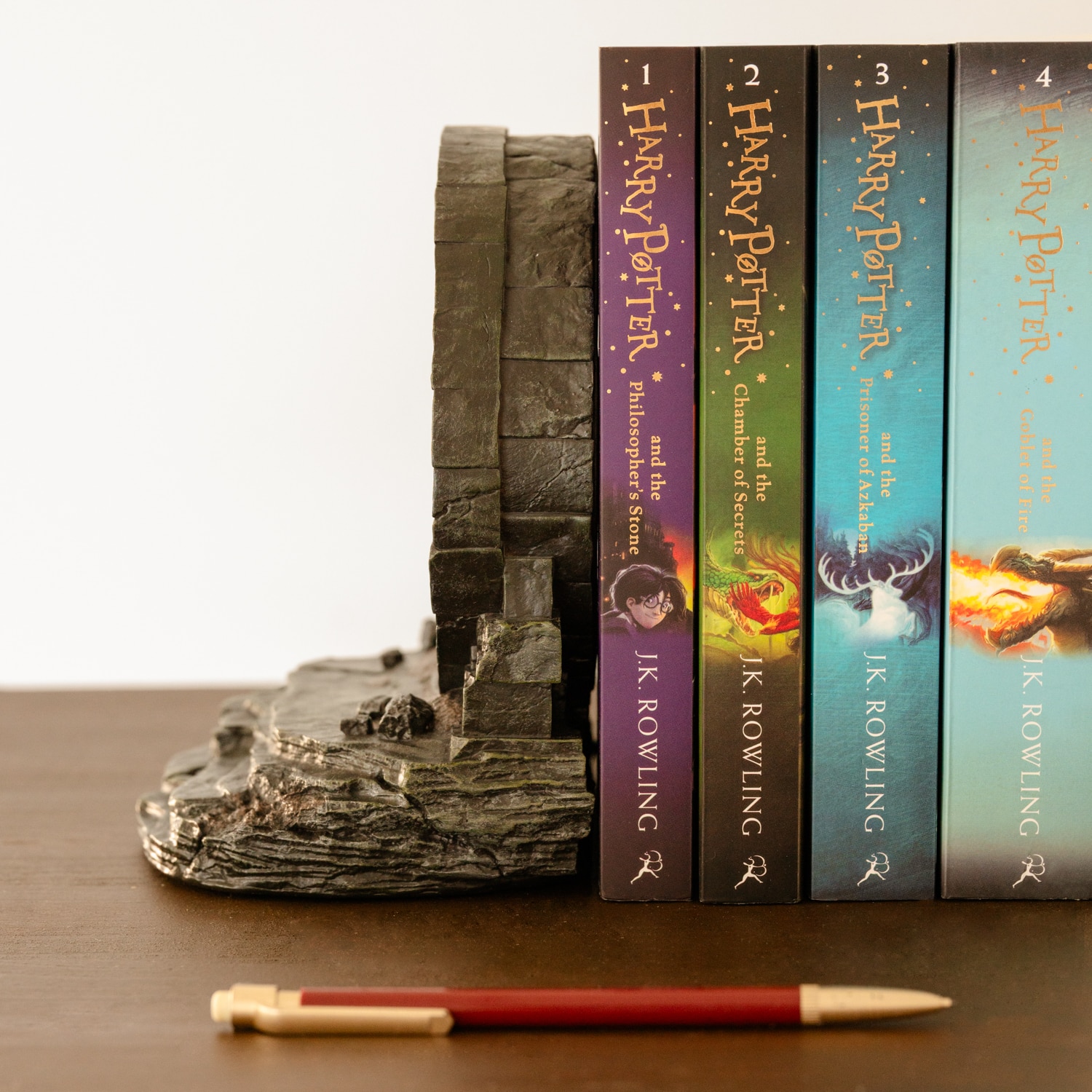suporte para livros Camara Secretos Harry Potter Câmara dos Segredos 8