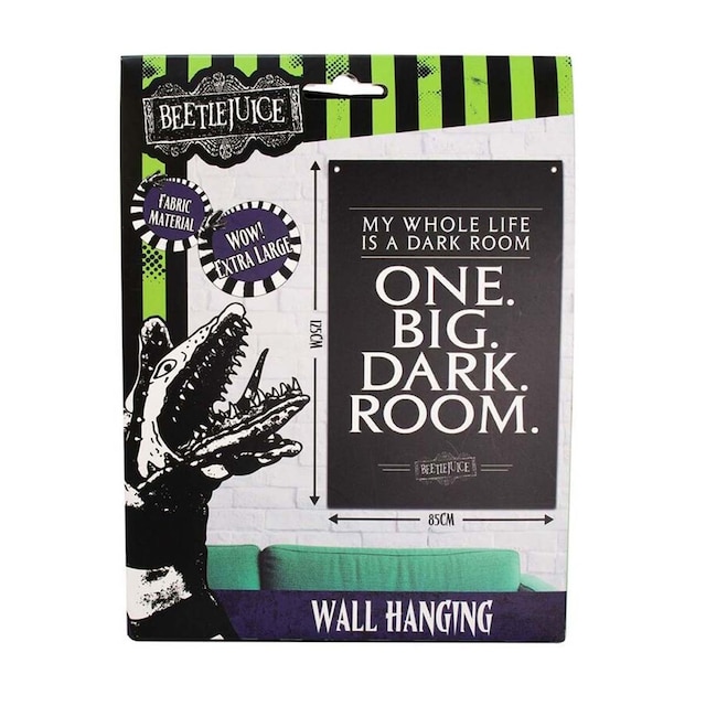 Imagen 0 de Bandera pared XL Beetlejuice