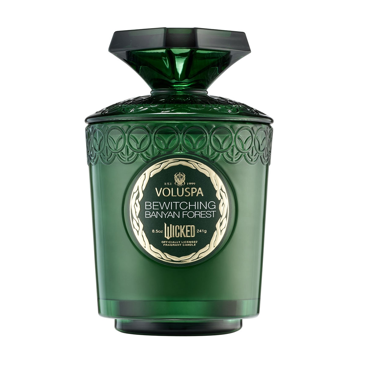 Vela de cristal com capa Elphaba Wicked 1