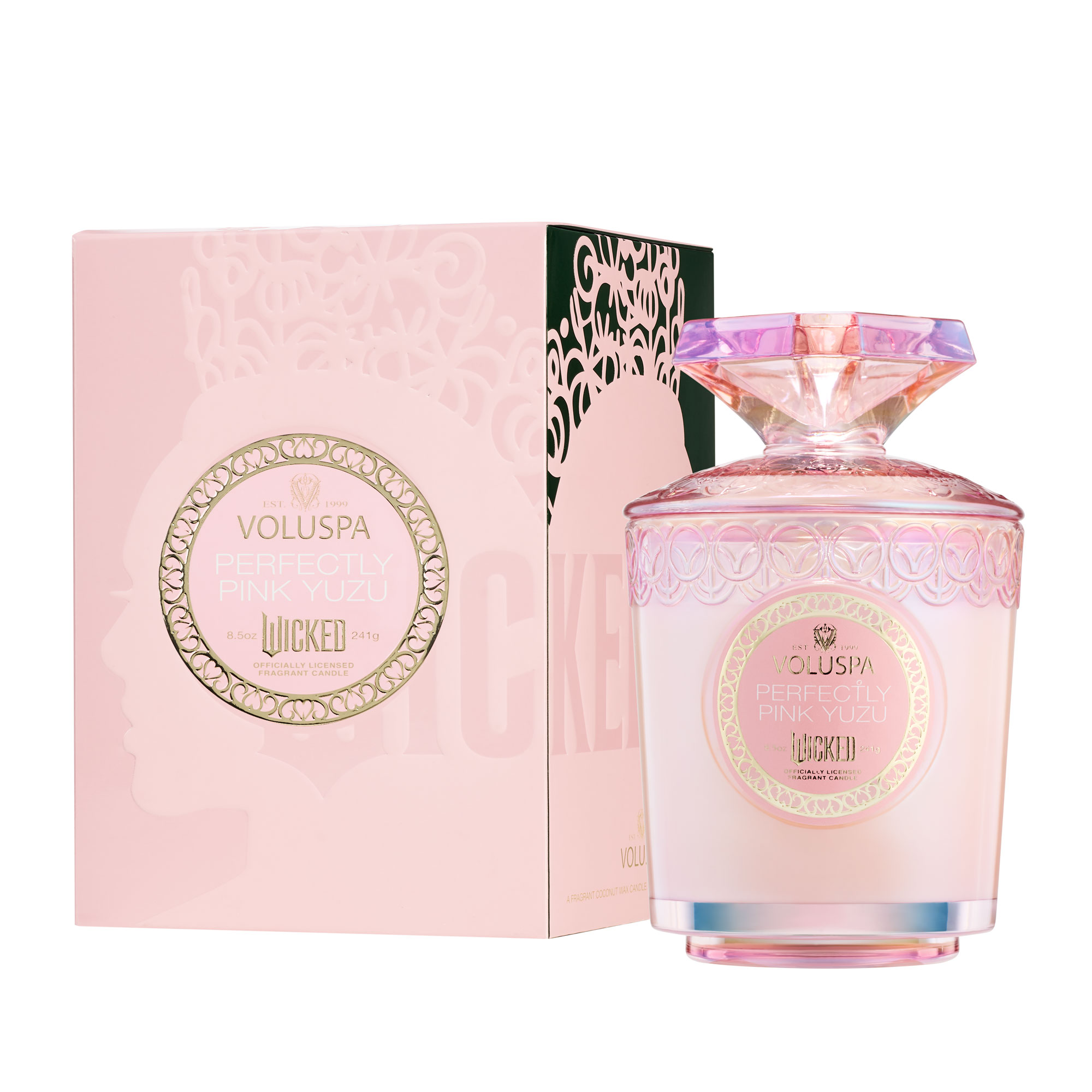 Imagem 0 de Vela de cristal com capa Glinda Wicked