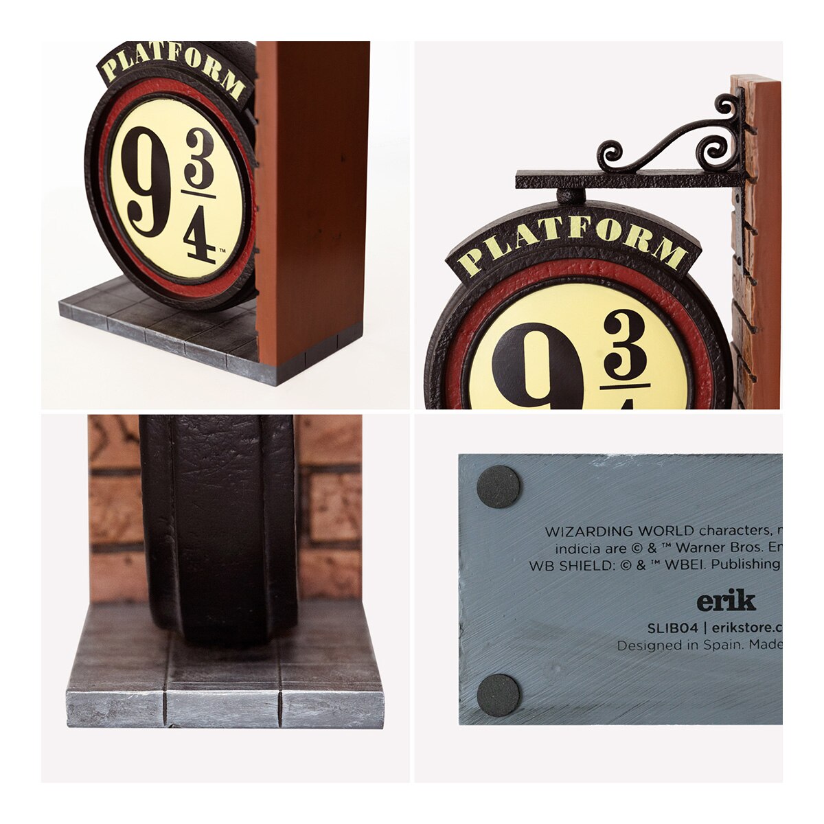 Suporte para livros Anden 9&3/4 Harry Potter Erik Castanho-3
