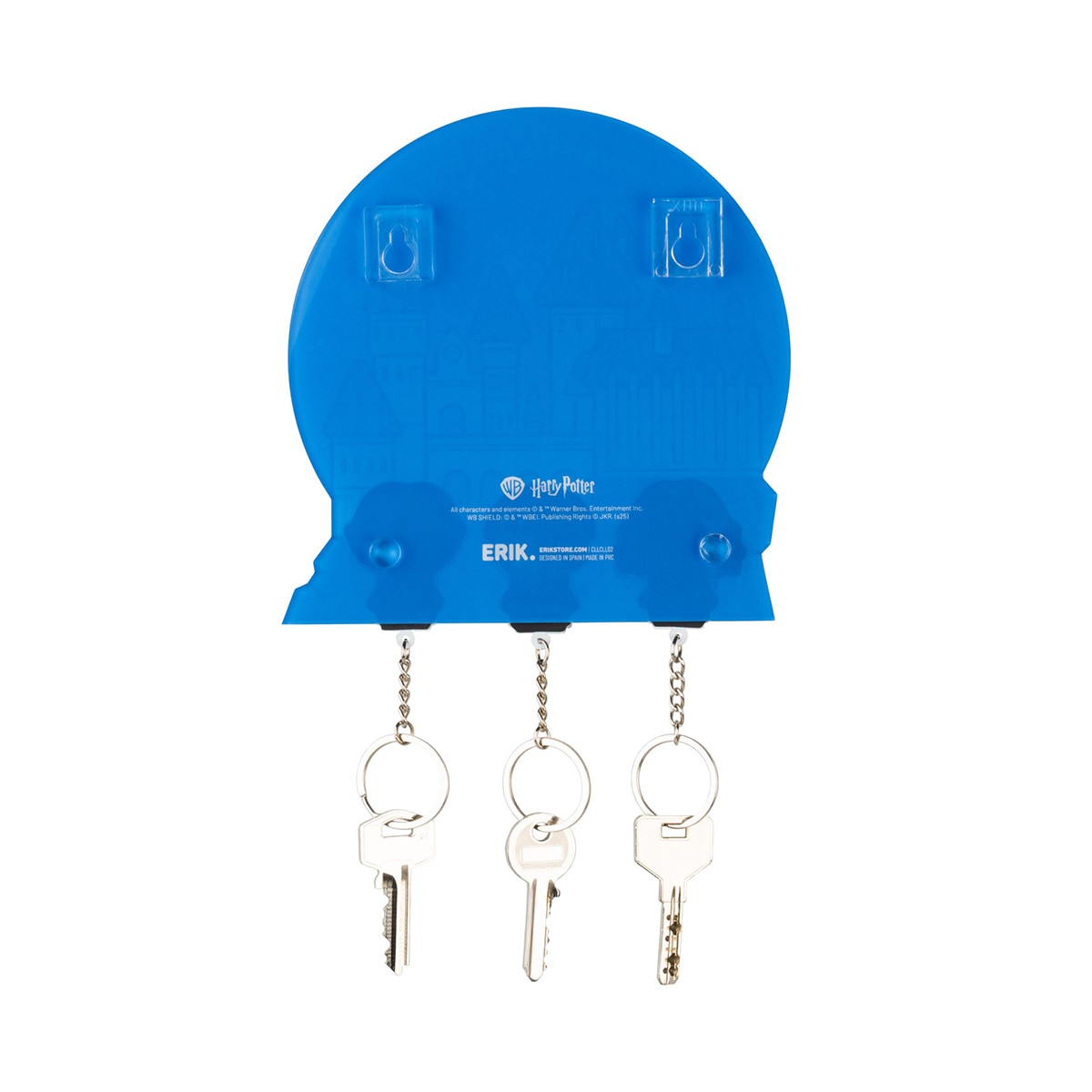 Porta-chaves e chaveiro Harry Potter Erik Azul-3