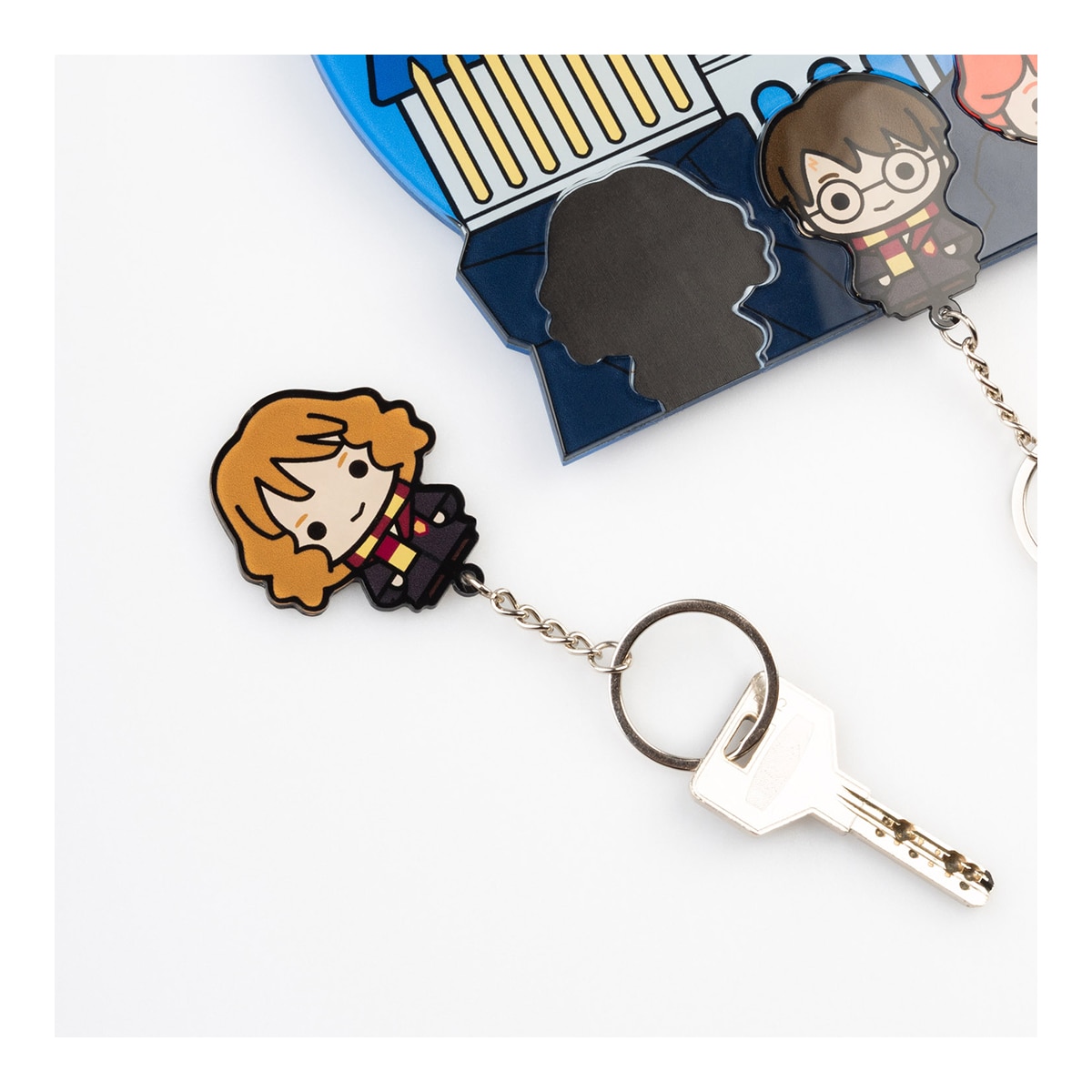 Porta-chaves e chaveiro Harry Potter Erik Azul-4