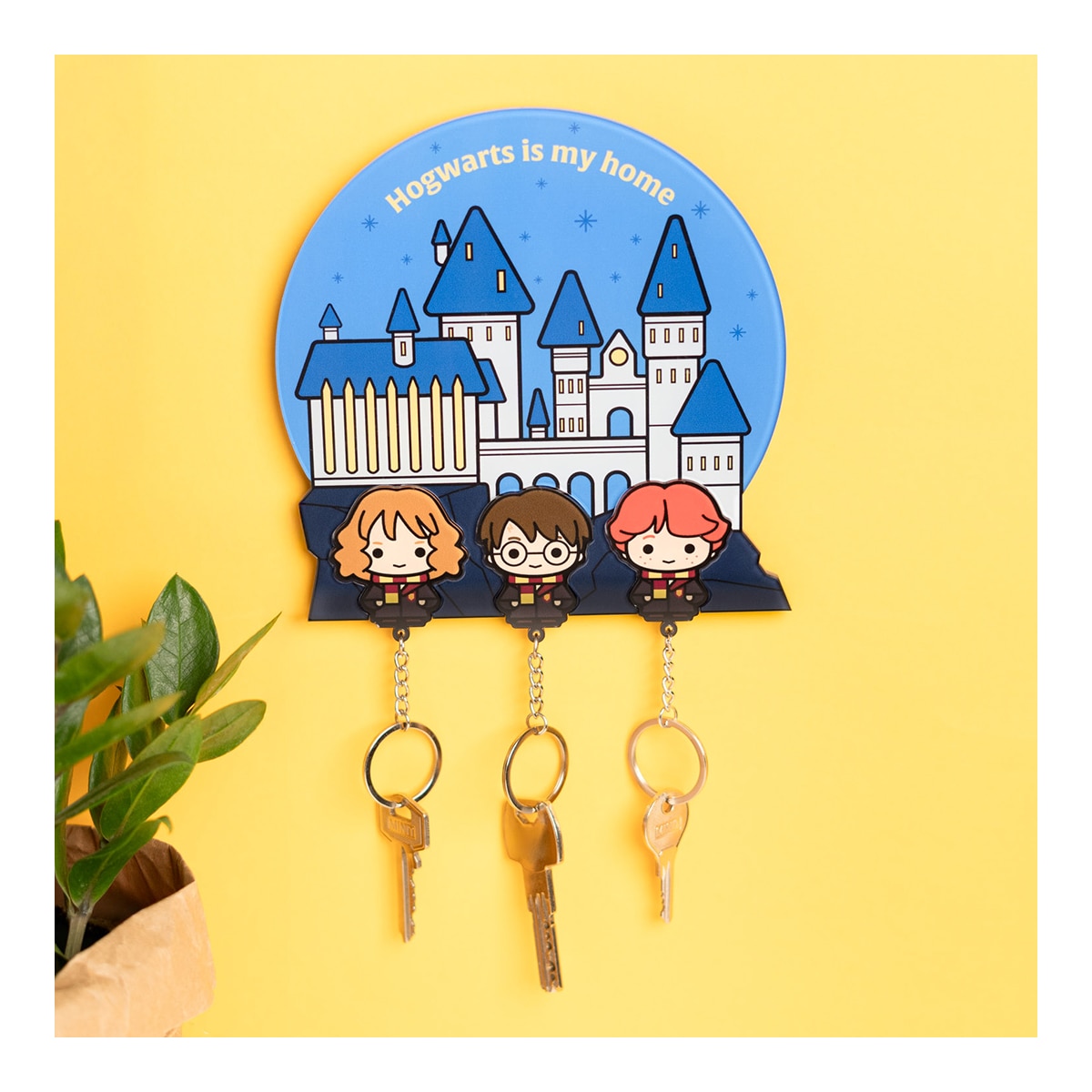 Porta-chaves e chaveiro Harry Potter Erik Azul-6