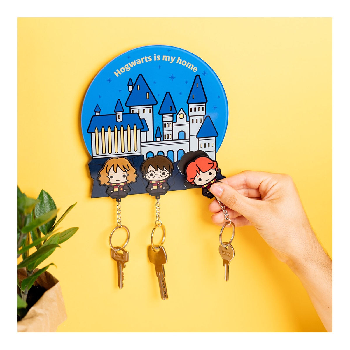 Porta-chaves e chaveiro Harry Potter Erik Azul-7