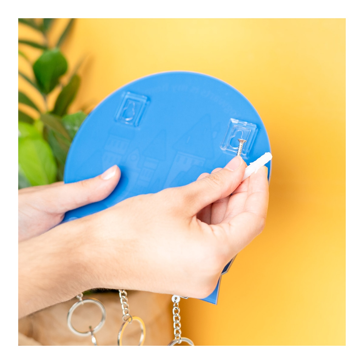 Porta-chaves e chaveiro Harry Potter Erik Azul-9