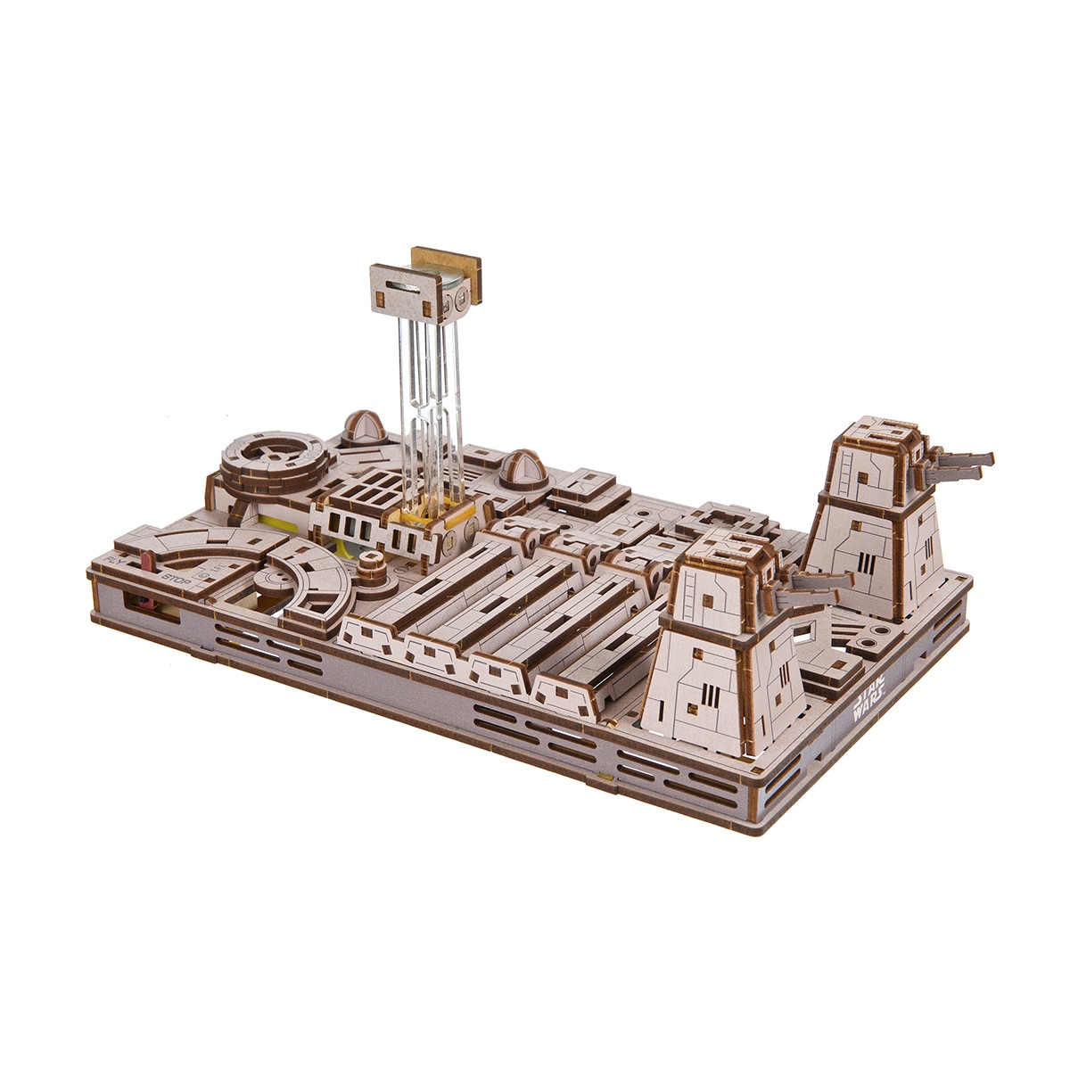 Maquete Tie Fighter™ Star Wars Ugears Madeira-4