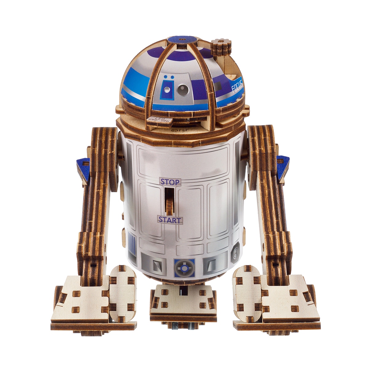 Maquete R2-D2™ Star Wars Ugears Madeira-4